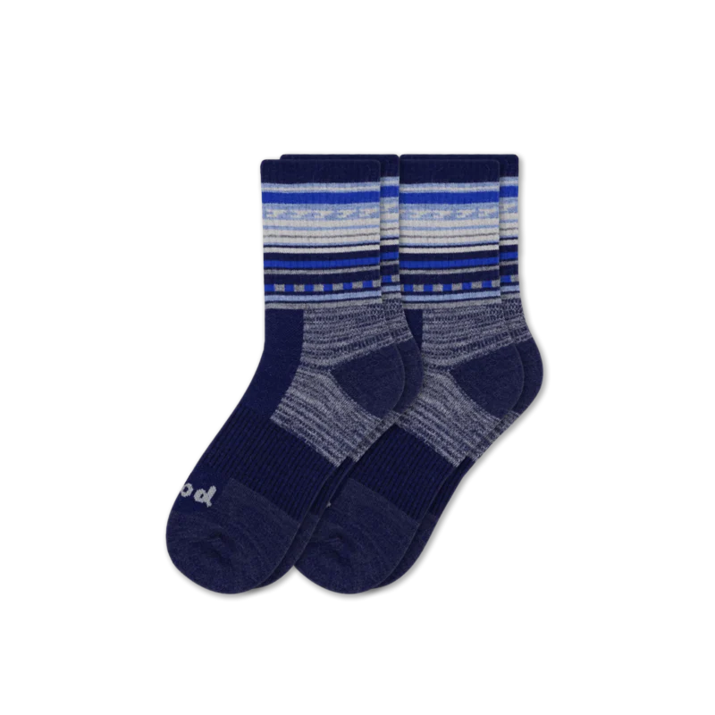 2 Pack - Men's Hiking Crew Pacas Socks - Image 10