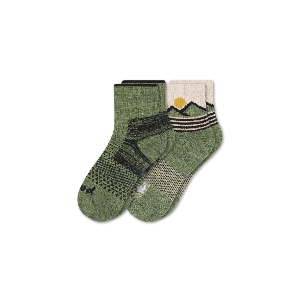 2 Pack - Men's Hiking Quarter Pacas Socks - Image 15