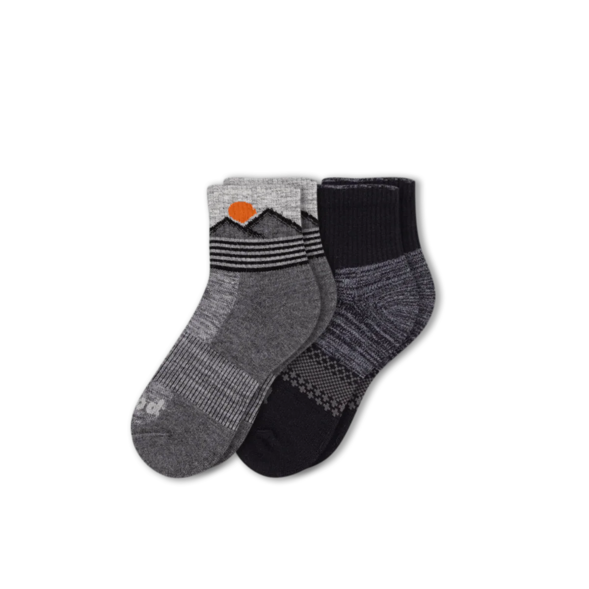 2 Pack - Men's Hiking Quarter Pacas Socks - Image 3