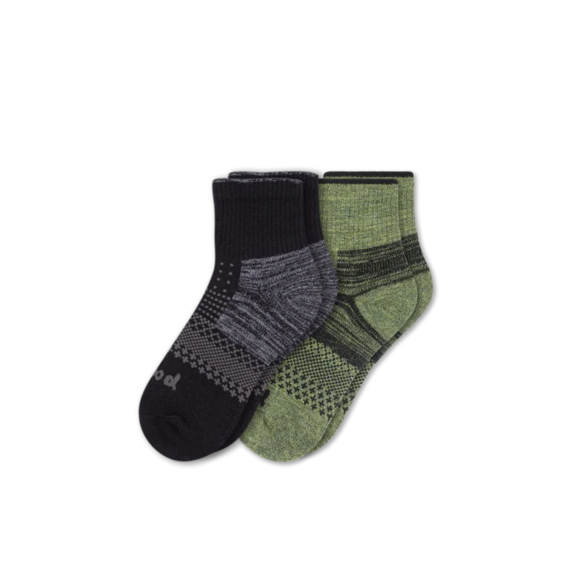 2 Pack - Men's Hiking Quarter Pacas Socks - Image 8