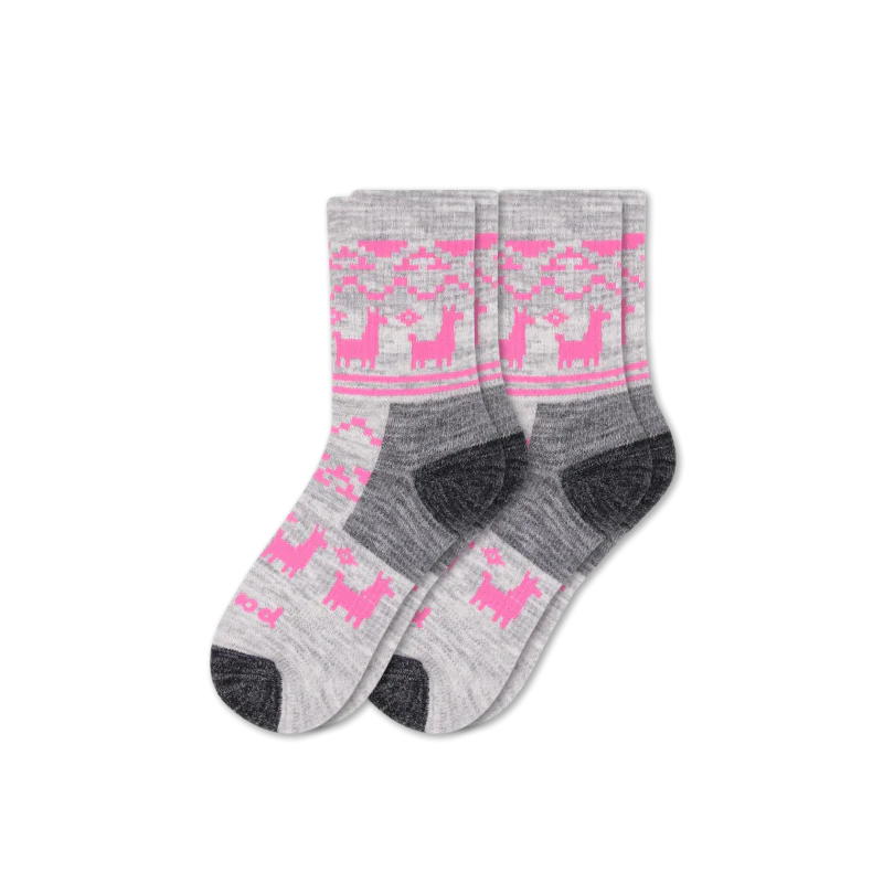 2 Pack - Women's Hiking Crew Pacas Socks - Image 15