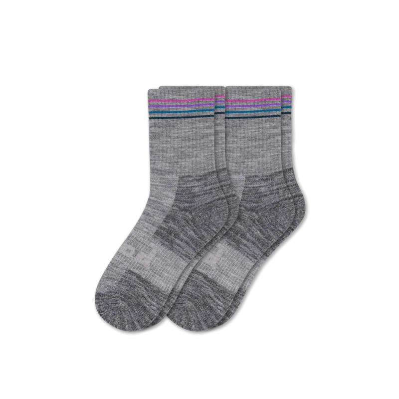 2 Pack - Women's Hiking Crew Pacas Socks - Image 16