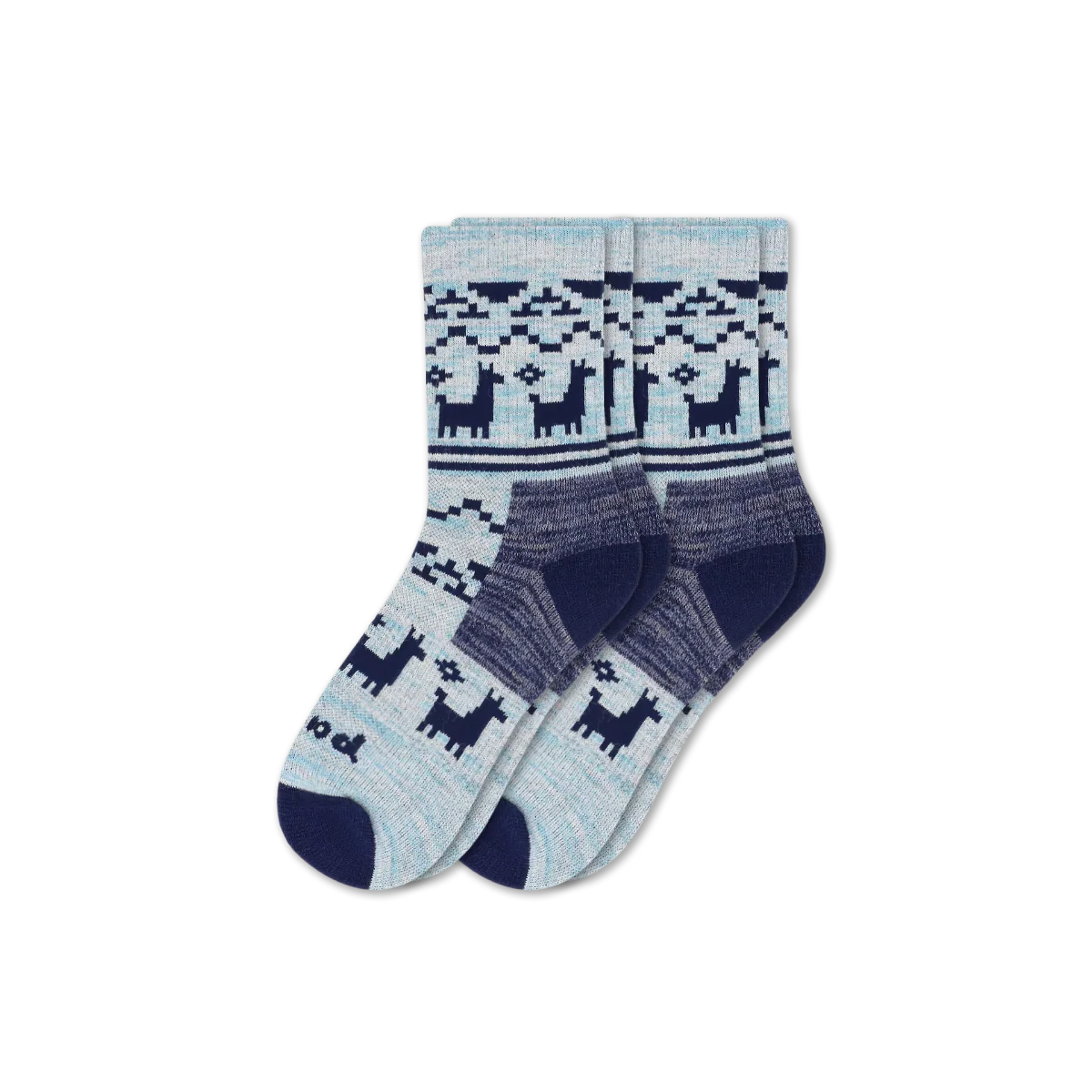 2 Pack - Women's Hiking Crew Pacas Socks - Image 17