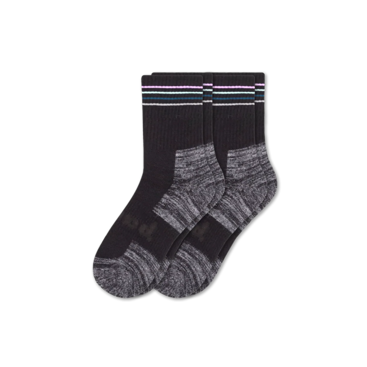 2 Pack - Women's Hiking Crew Pacas Socks - Image 18