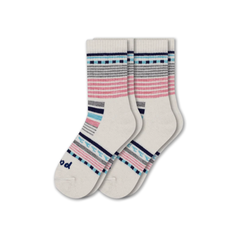 2 Pack - Women's Hiking Crew Pacas Socks - Image 3