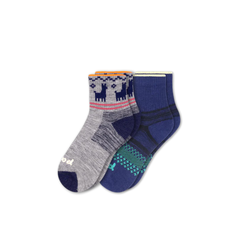 2 Pack - Women's Hiking Quarter Pacas Socks - Image 6