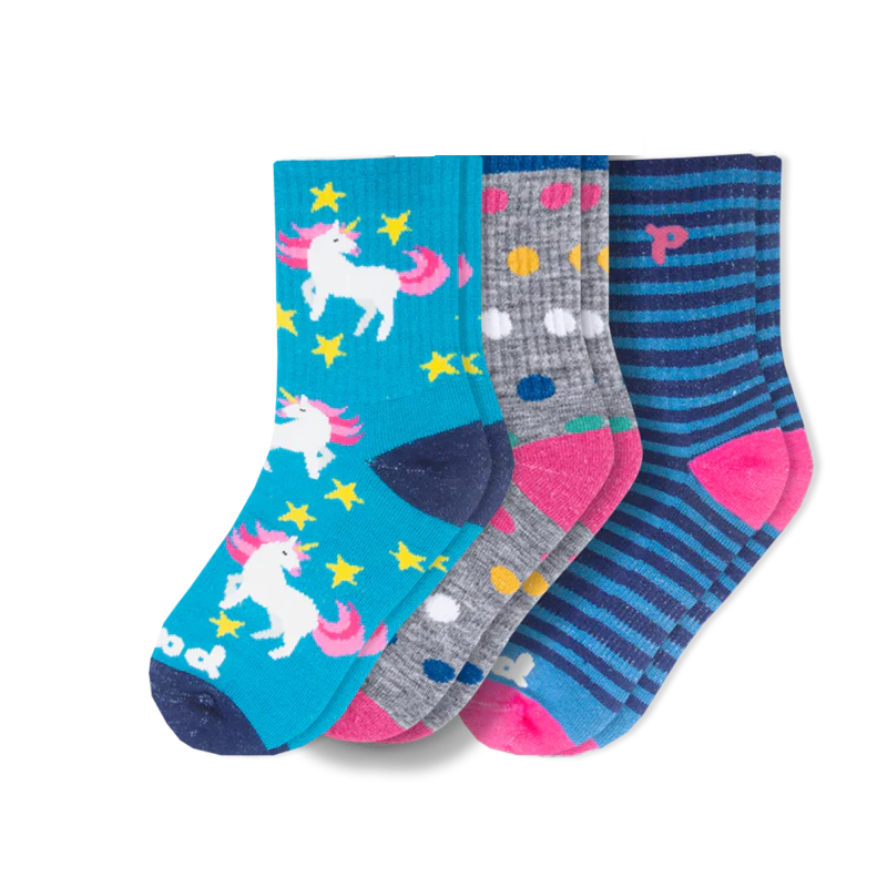 3 Pack - Kids' Crew Pacas Socks - Image 13