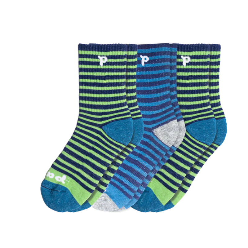 3 Pack - Kids' Crew Pacas Socks - Image 15