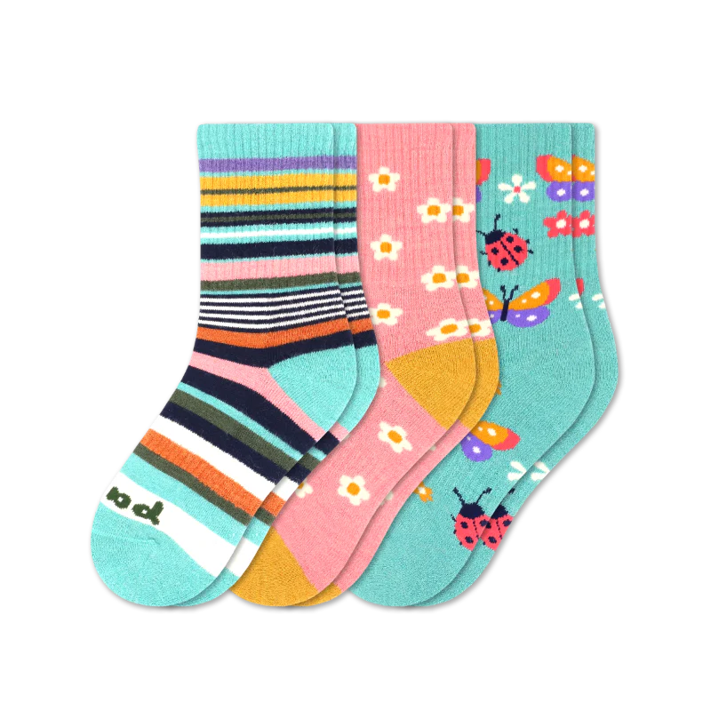 3 Pack - Kids' Crew Pacas Socks - Image 23