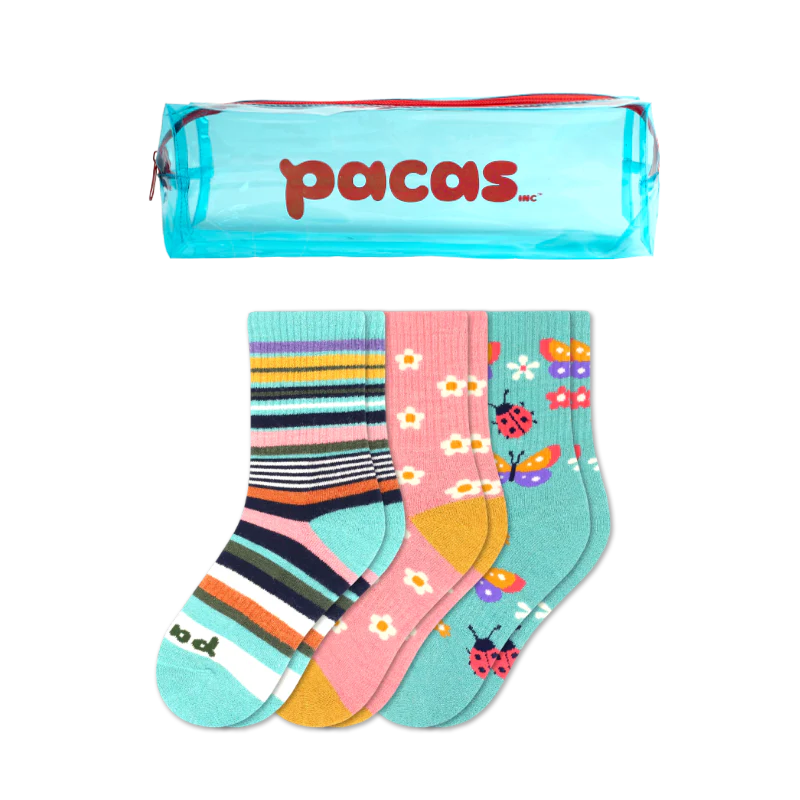 3 Pack - Kids' Crew Pacas Socks - Image 36
