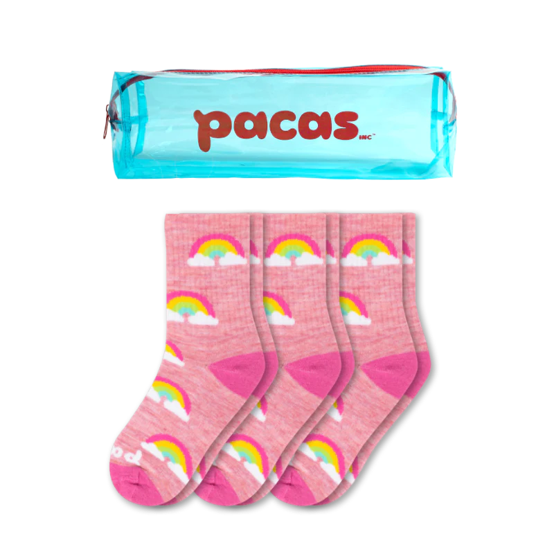 3 Pack - Kids' Crew Pacas Socks - Image 41