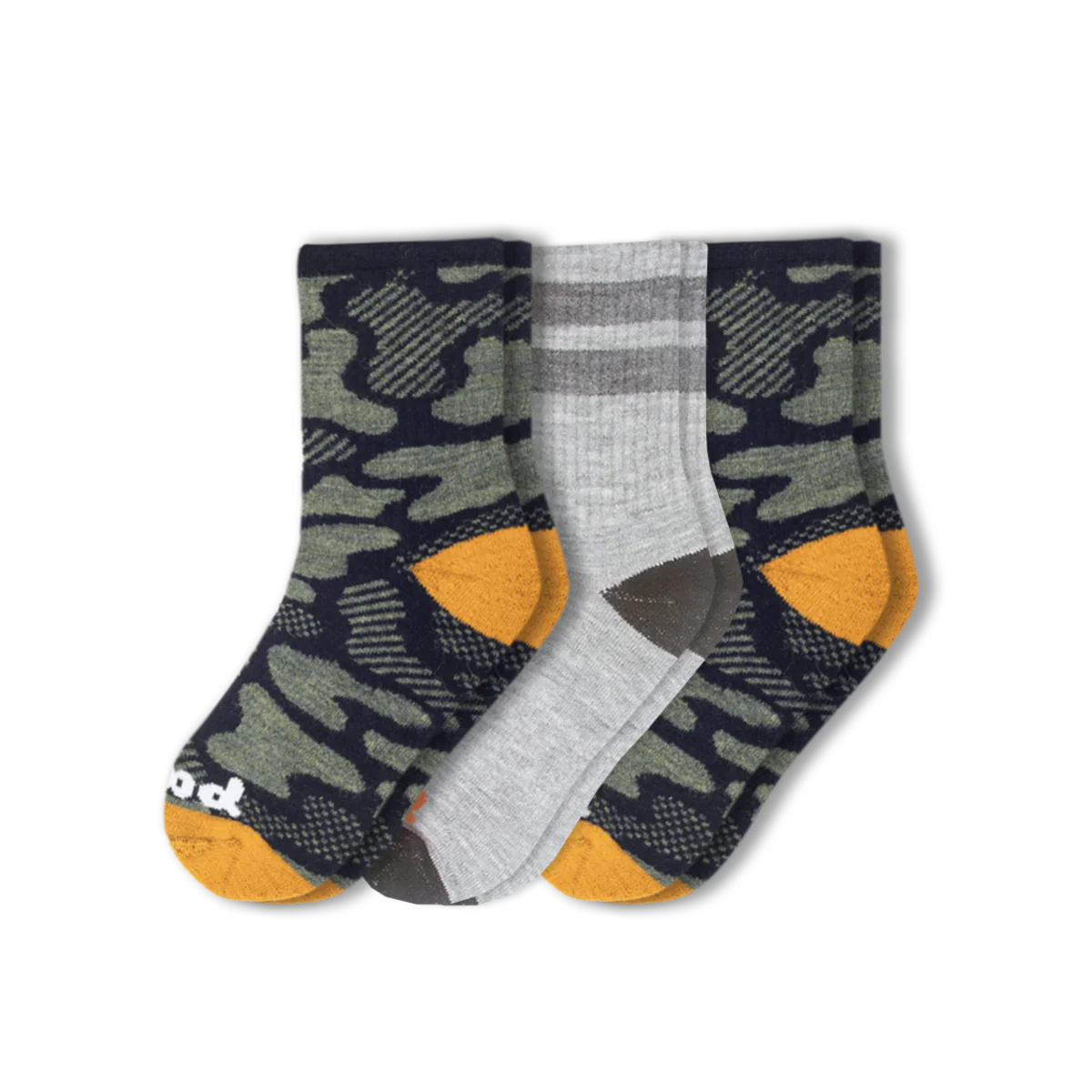 3 Pack - Kids' Crew Pacas Socks - Image 6