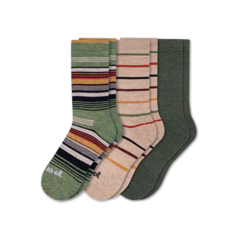 3 Pack - Men's Crew Pacas Socks - Image 101