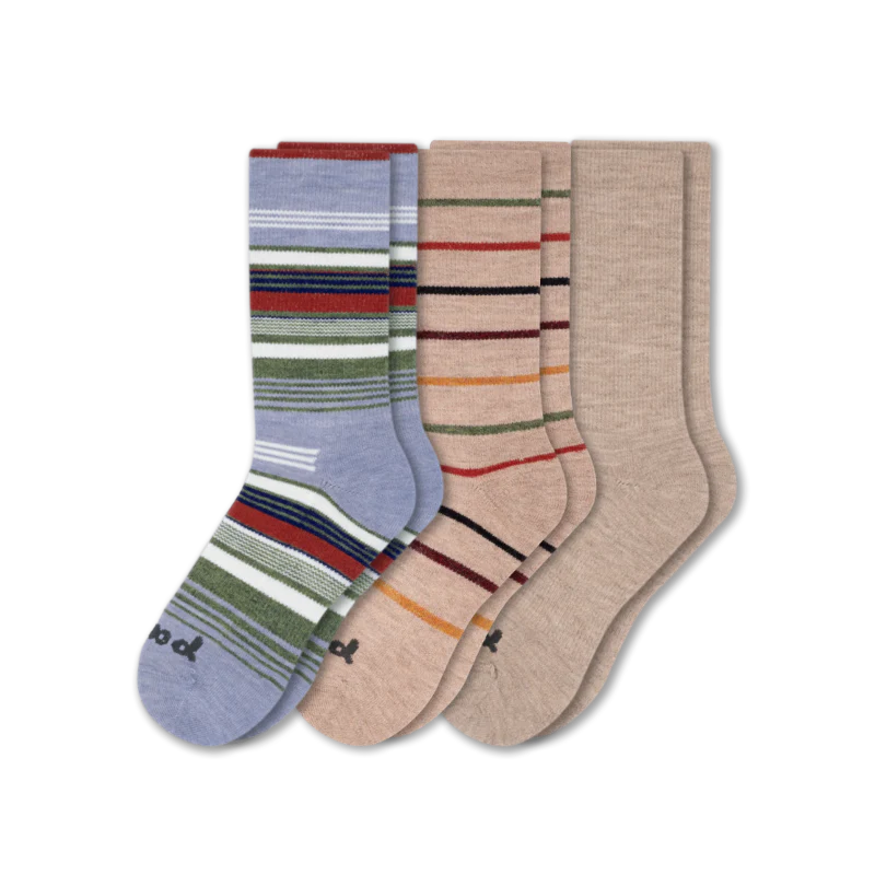 3 Pack - Men's Crew Pacas Socks - Image 116
