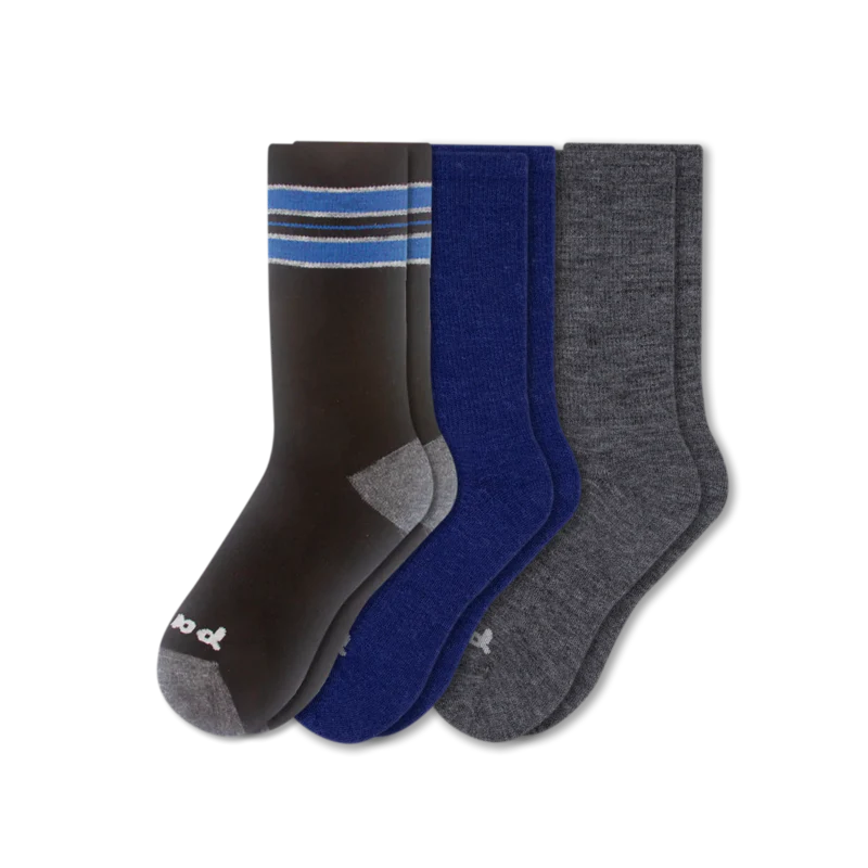 3 Pack - Men's Crew Pacas Socks - Image 118