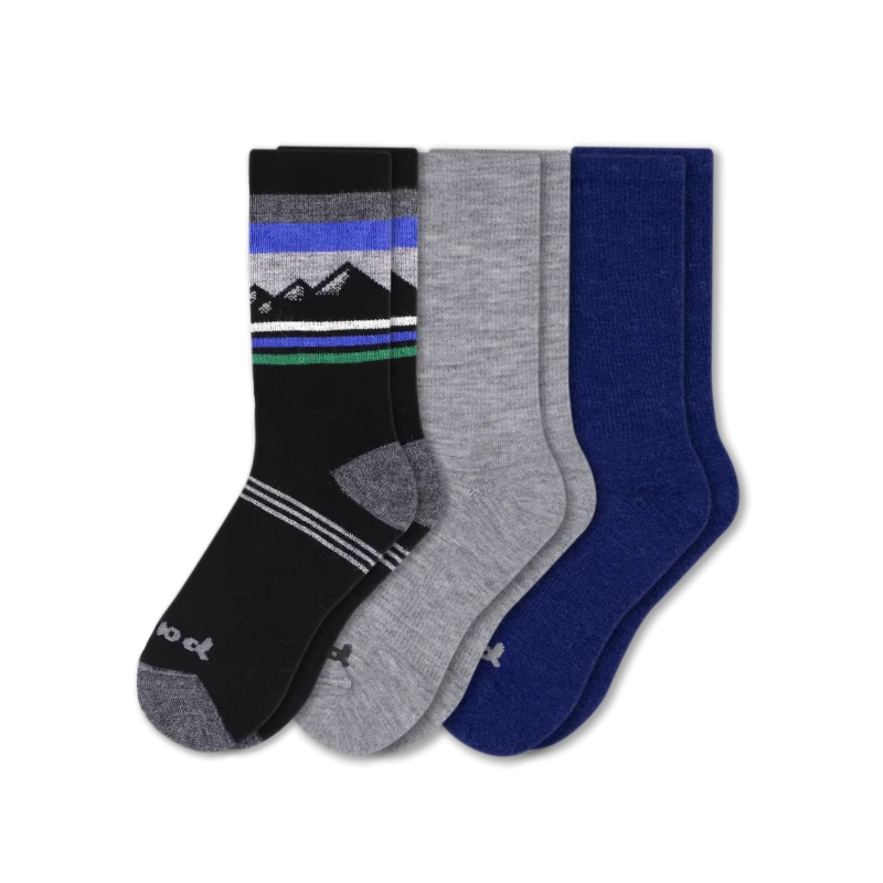 3 Pack - Men's Crew Pacas Socks - Image 133