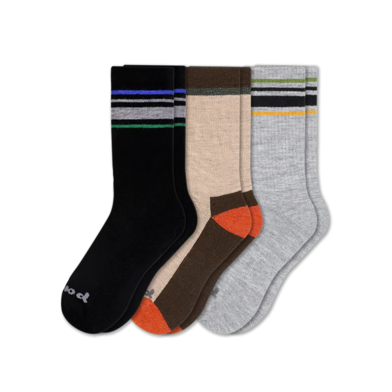 3 Pack - Men's Crew Pacas Socks - Image 138