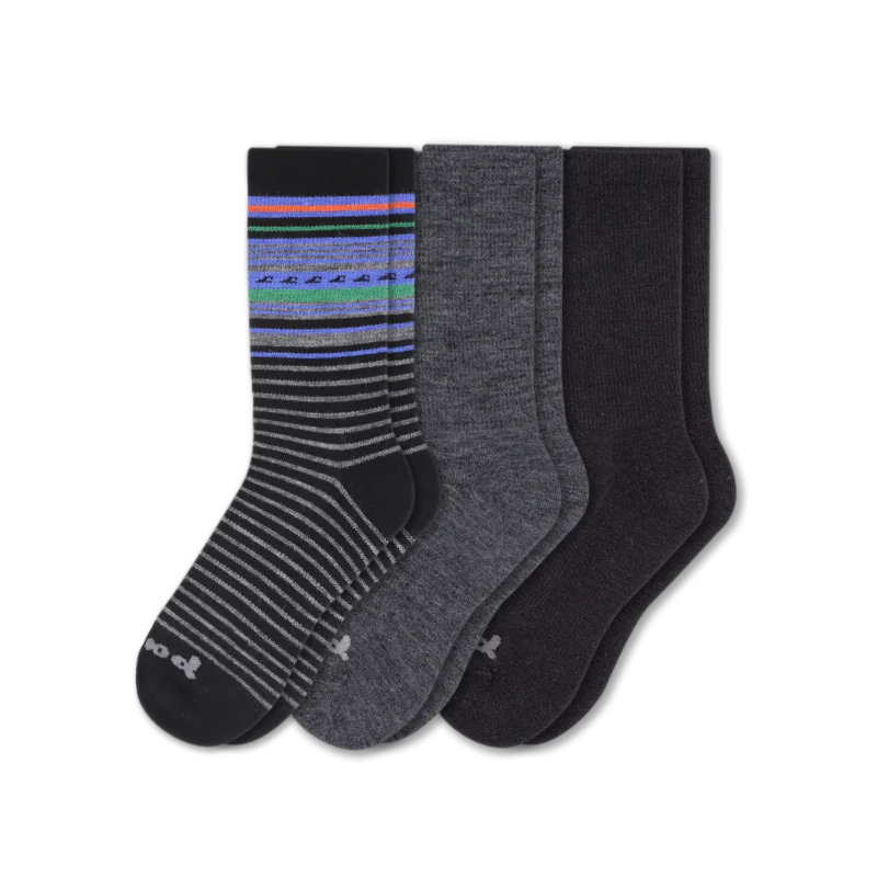 3 Pack - Men's Crew Pacas Socks - Image 144