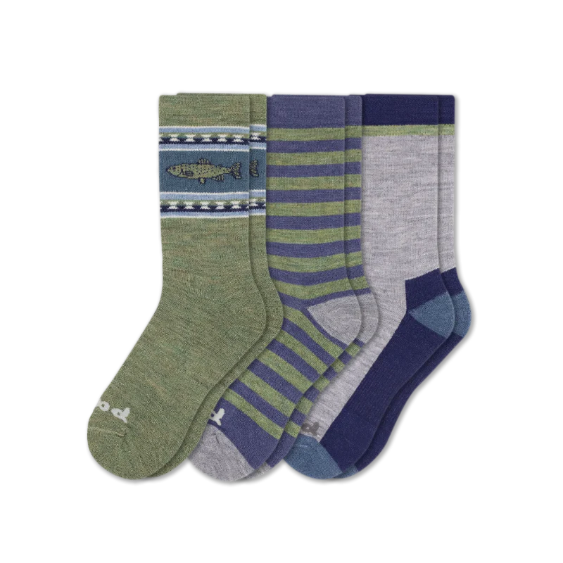 3 Pack - Men's Crew Pacas Socks - Image 148