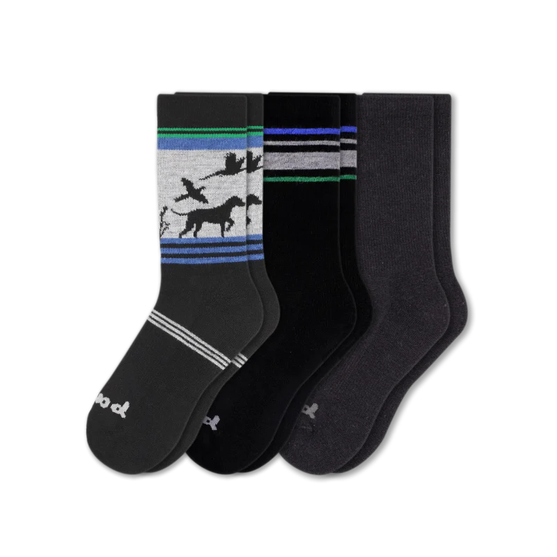 3 Pack - Men's Crew Pacas Socks - Image 151