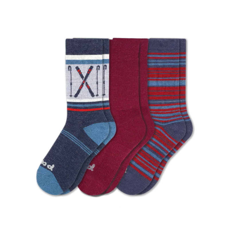 3 Pack - Men's Crew Pacas Socks - Image 164