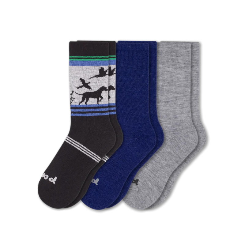 3 Pack - Men's Crew Pacas Socks - Image 168