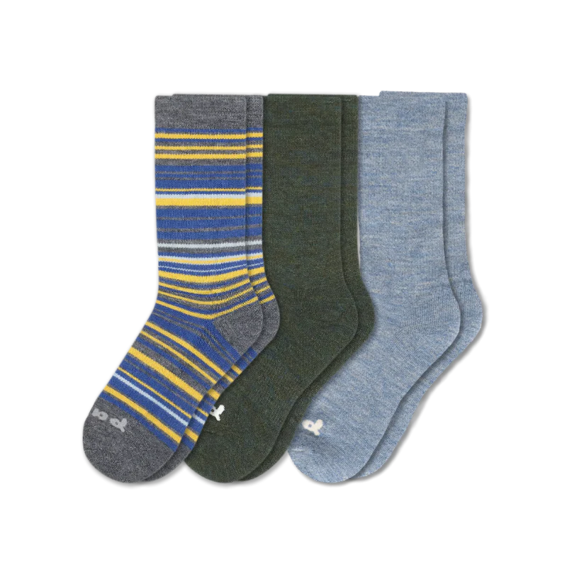 3 Pack - Men's Crew Pacas Socks - Image 172