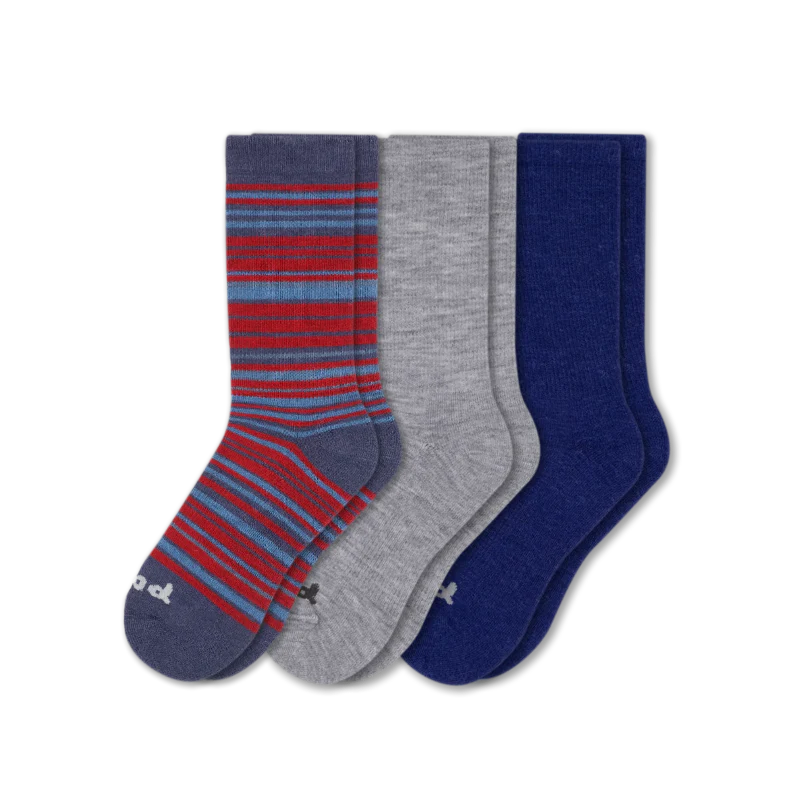 3 Pack - Men's Crew Pacas Socks - Image 178