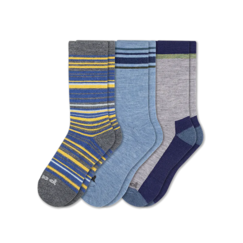 3 Pack - Men's Crew Pacas Socks - Image 183