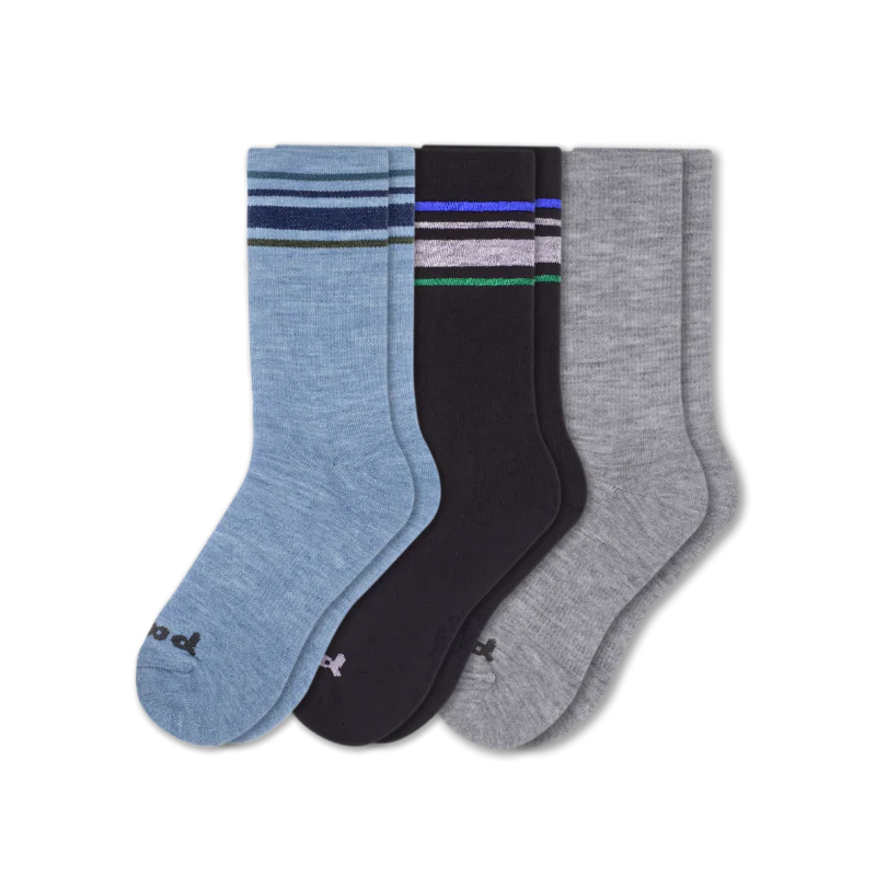 3 Pack - Men's Crew Pacas Socks - Image 187