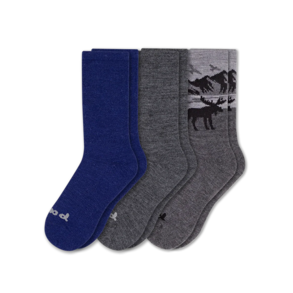 3 Pack - Men's Crew Pacas Socks - Image 199