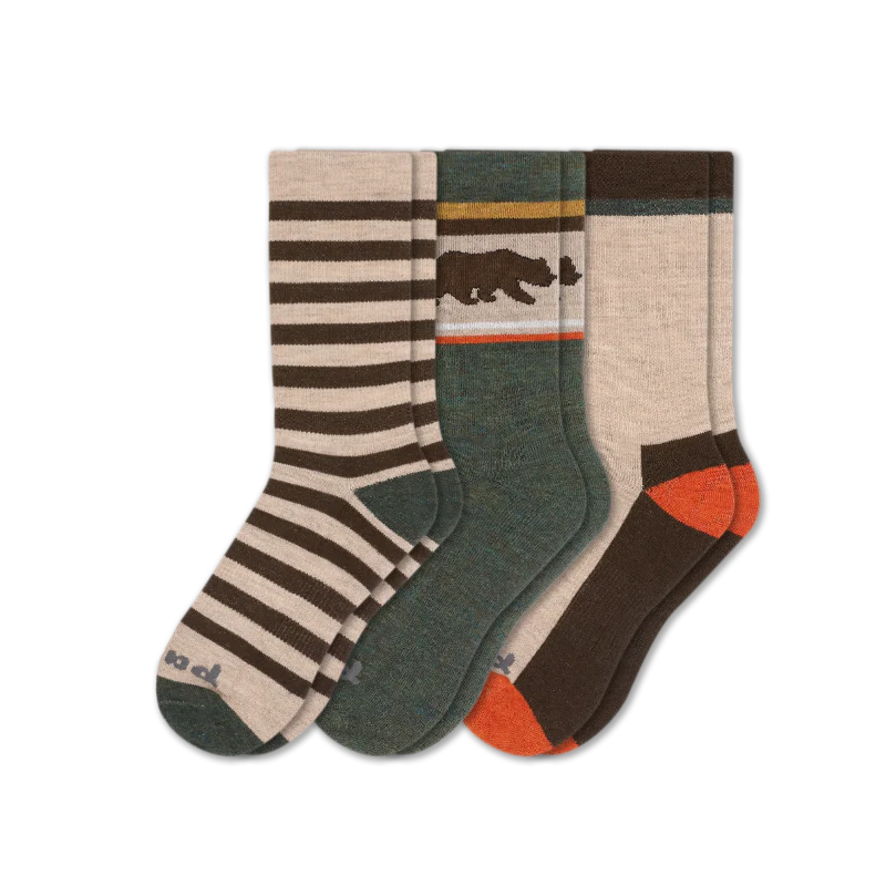 3 Pack - Men's Crew Pacas Socks - Image 21