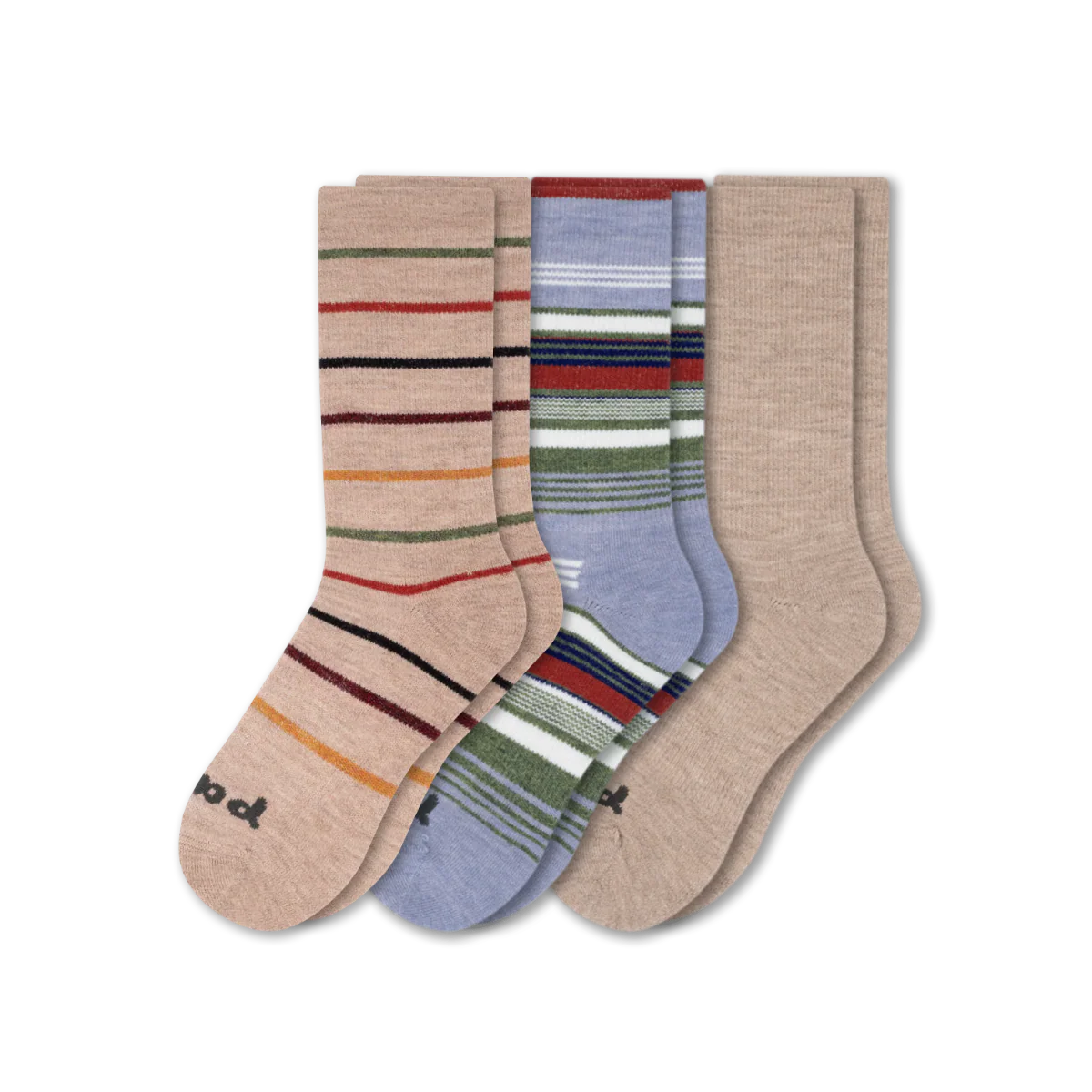 3 Pack - Men's Crew Pacas Socks - Image 213