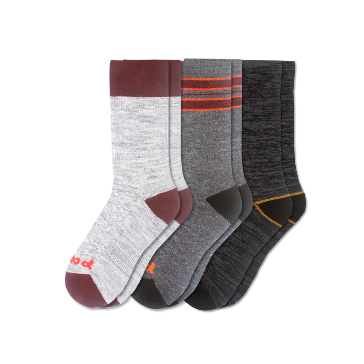 3 Pack - Men's Crew Pacas Socks - Image 218