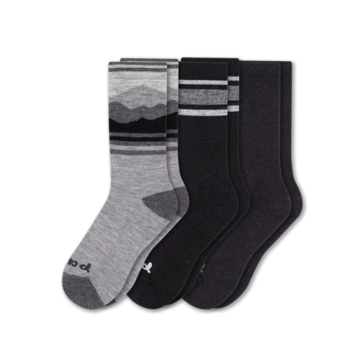 3 Pack - Men's Crew Pacas Socks - Image 223