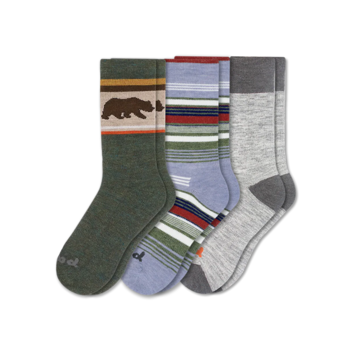 3 Pack - Men's Crew Pacas Socks - Image 229