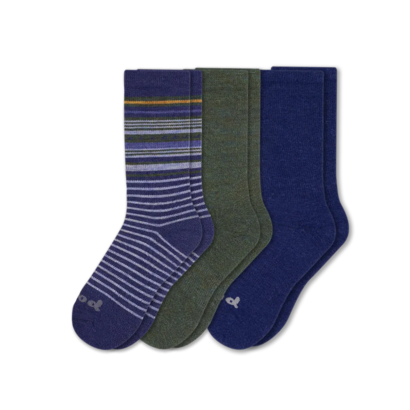 3 Pack - Men's Crew Pacas Socks - Image 23