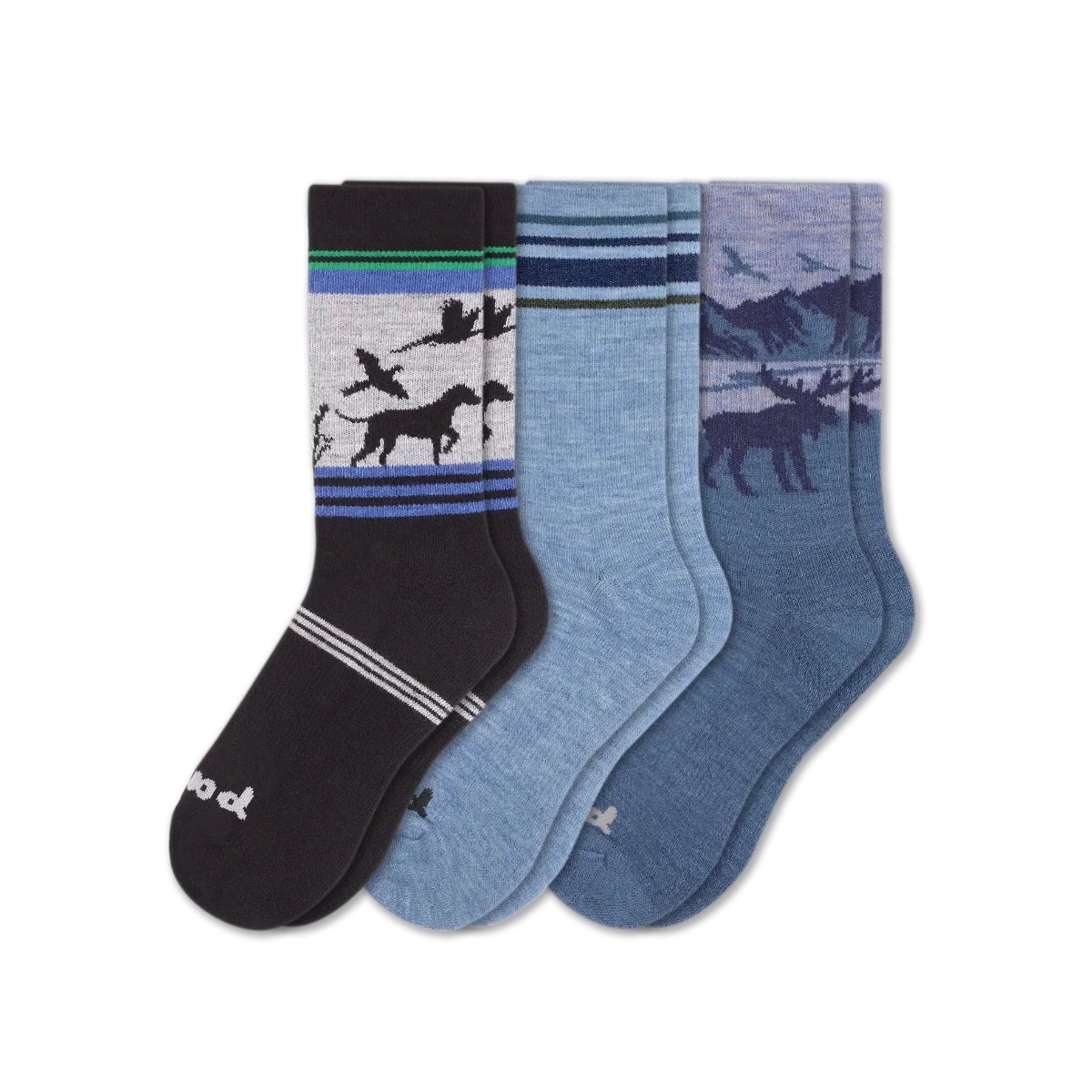 3 Pack - Men's Crew Pacas Socks - Image 231