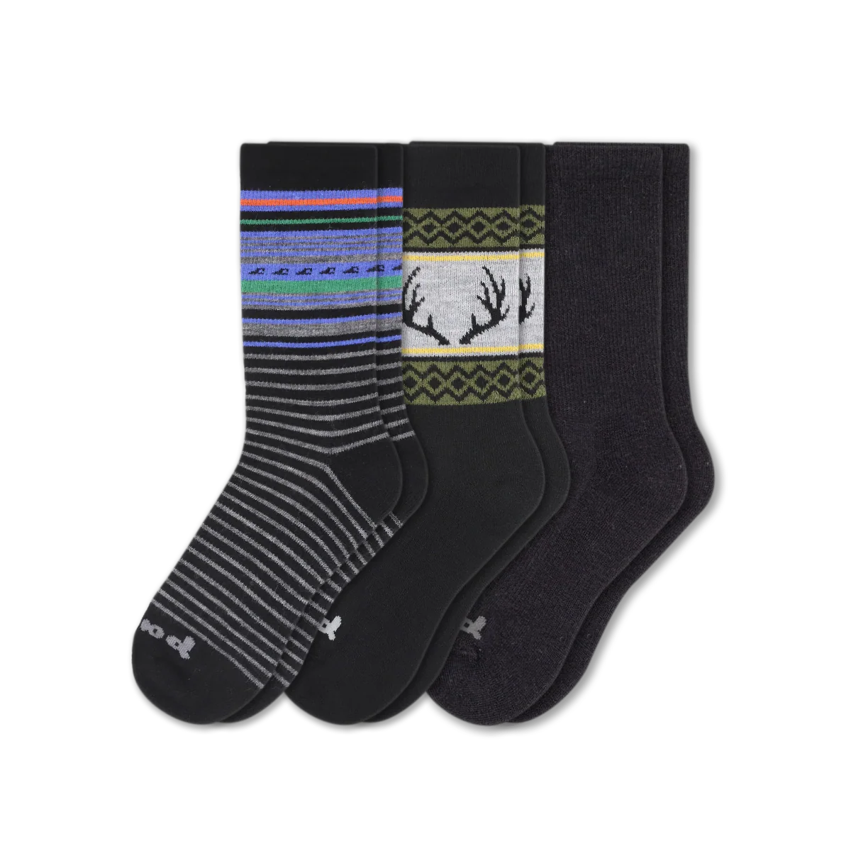 3 Pack - Men's Crew Pacas Socks - Image 232