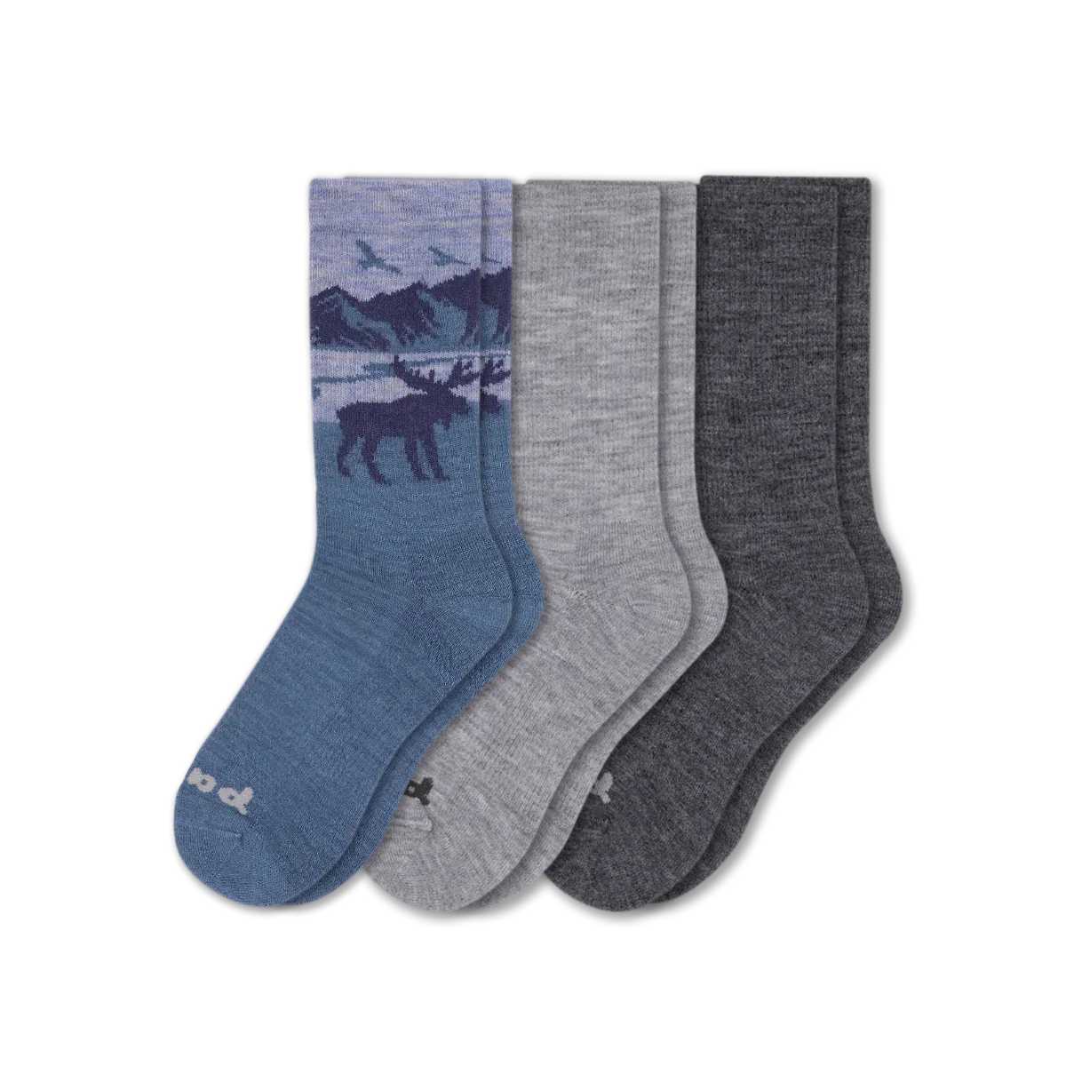 3 Pack - Men's Crew Pacas Socks - Image 237