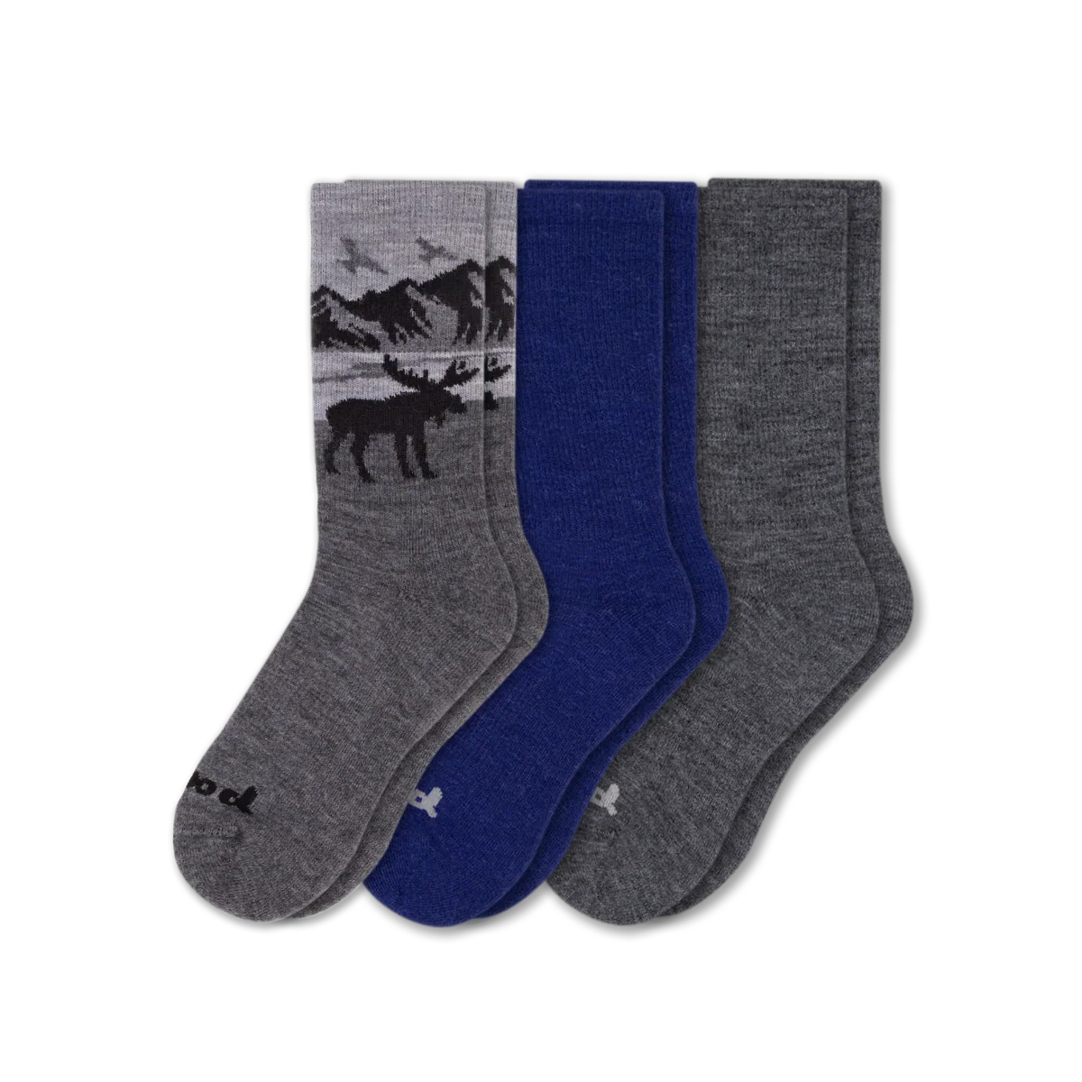 3 Pack - Men's Crew Pacas Socks - Image 238