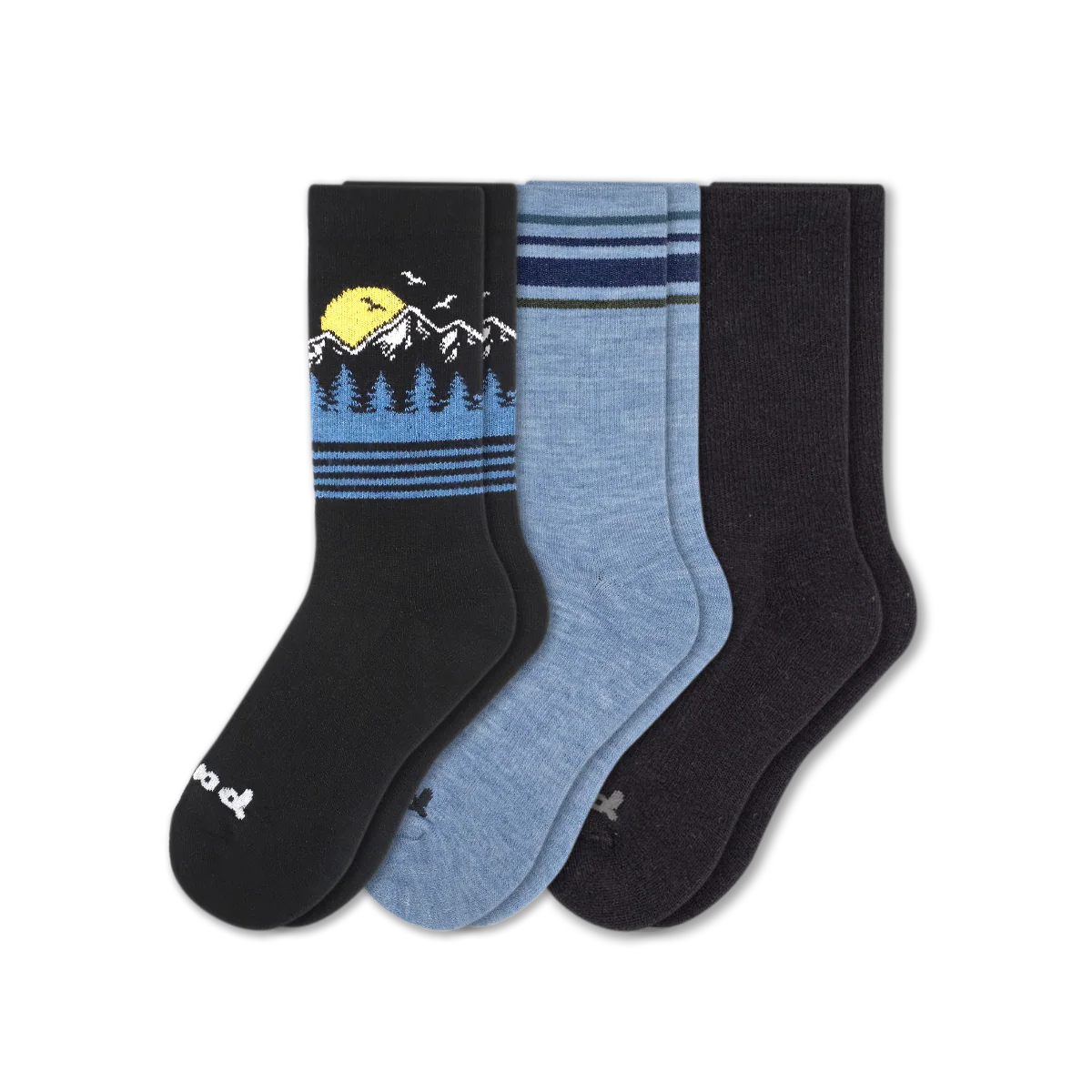 3 Pack - Men's Crew Pacas Socks - Image 239