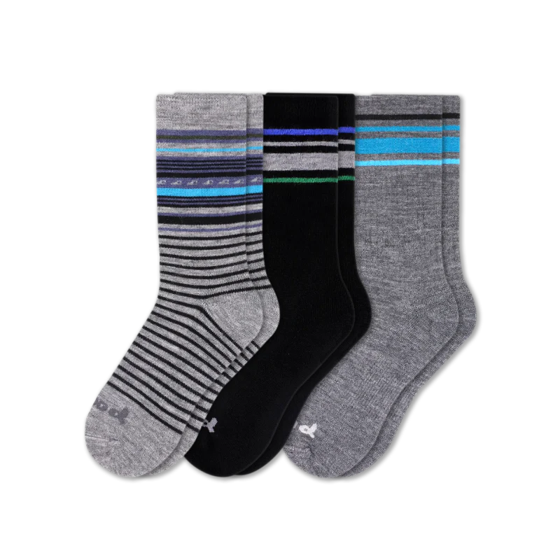 3 Pack - Men's Crew Pacas Socks - Image 30