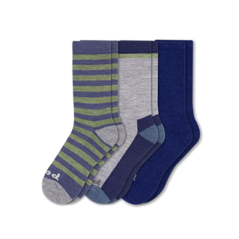 3 Pack - Men's Crew Pacas Socks - Image 36