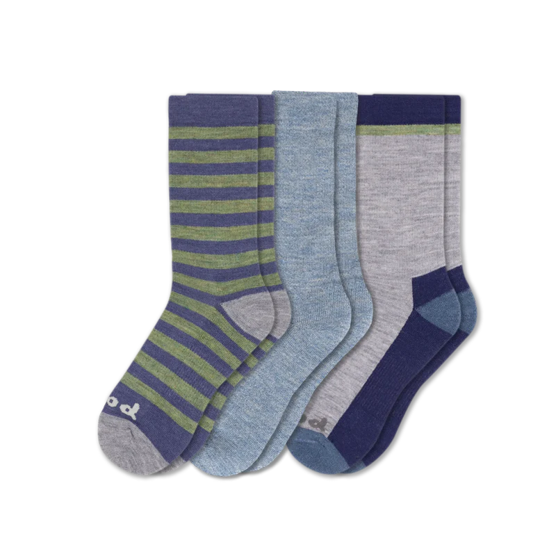 3 Pack - Men's Crew Pacas Socks - Image 37