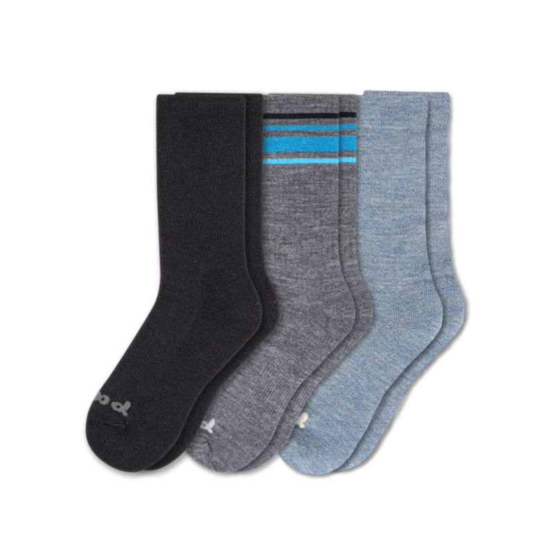 3 Pack - Men's Crew Pacas Socks - Image 39