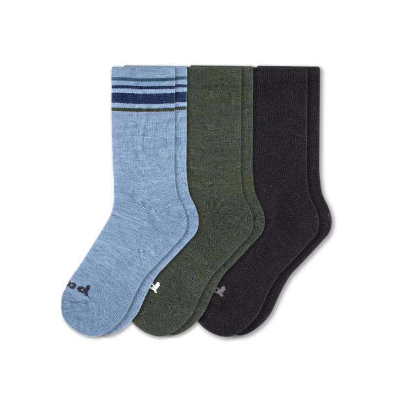 3 Pack - Men's Crew Pacas Socks - Image 42