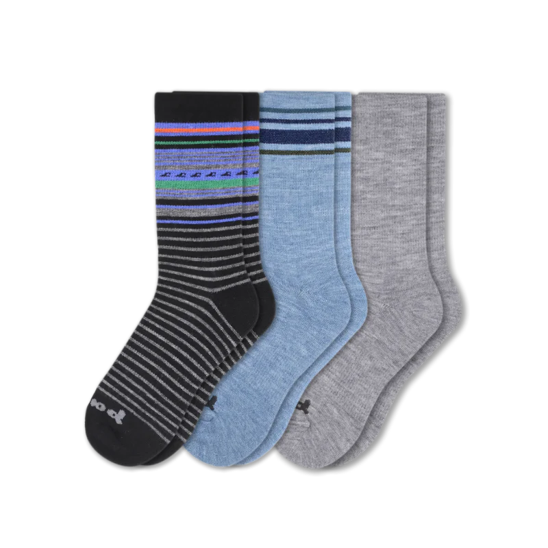 3 Pack - Men's Crew Pacas Socks - Image 47