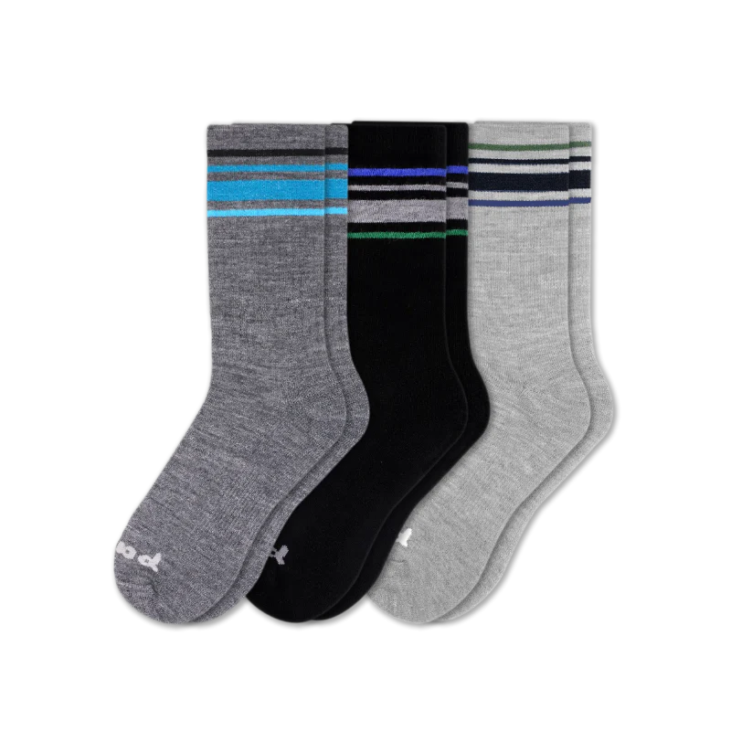 3 Pack - Men's Crew Pacas Socks - Image 59
