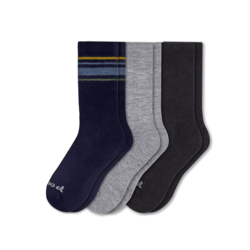 3 Pack - Men's Crew Pacas Socks - Image 61
